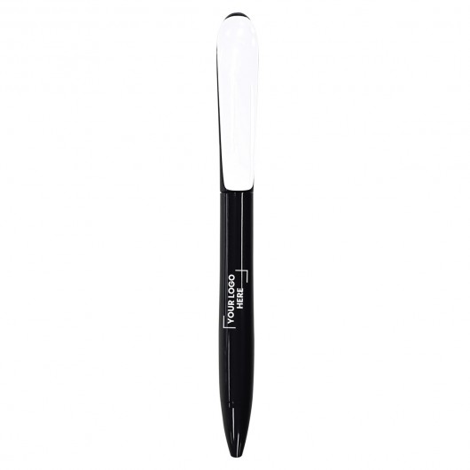 Printed Clip Pens black